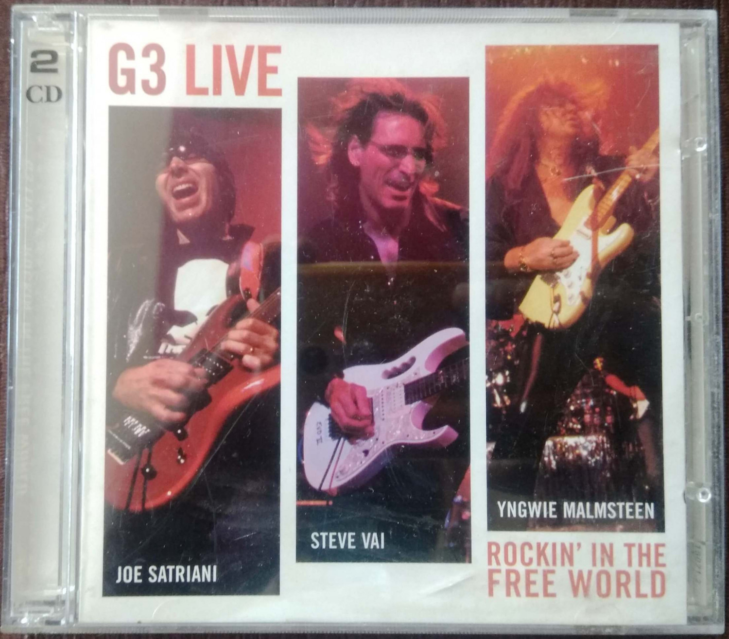 G3 Live Rockin' In The Free World  (2004) Pre-Owned EPIC Records Double Imported Audio CD
