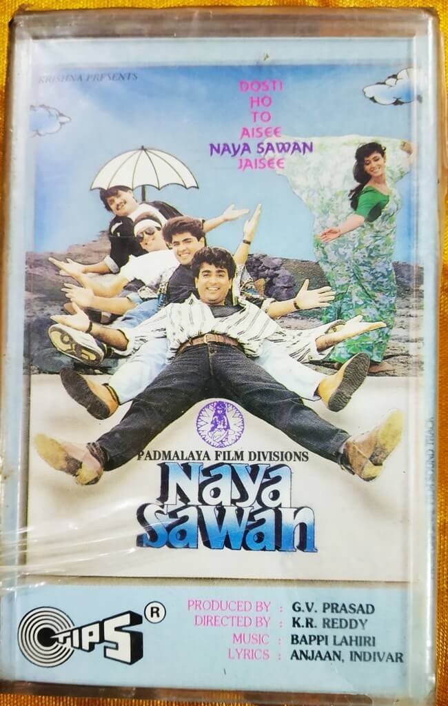 Naya Sawan (1991) Bappi Lahiri Pre-Owned Tips Audio Cassette