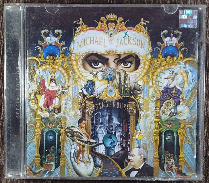 Michael Jackson - Dangerous (1991) Album Pre-Owned Epic, Mjj Productions Audio CD
