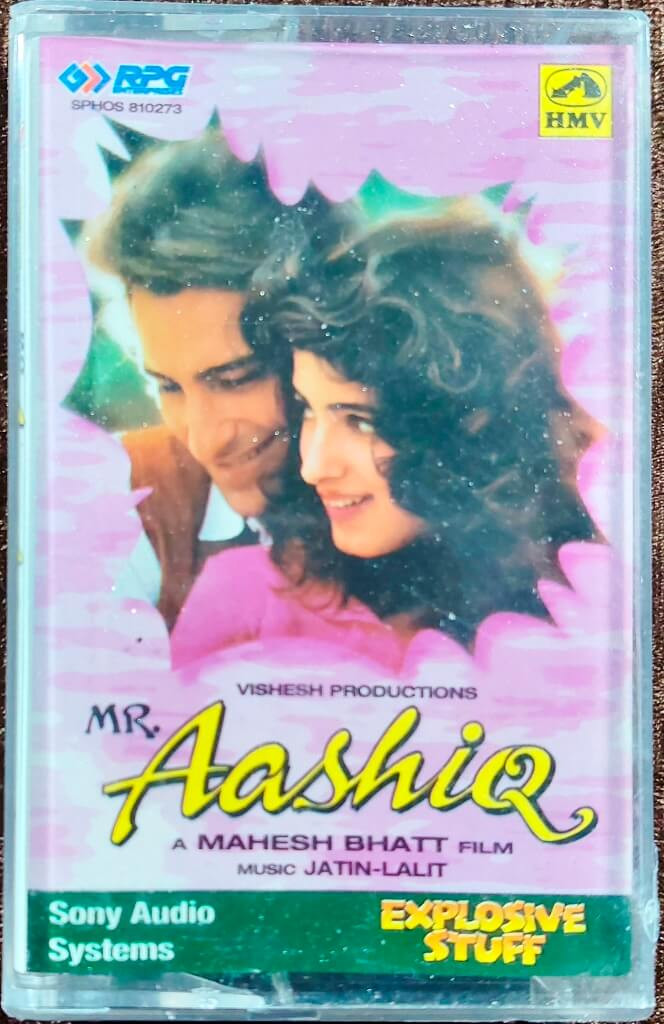 Mr. Aashiq (1996) Jatin-Lalit Pre-Owned HMV–RPG Audio Cassette