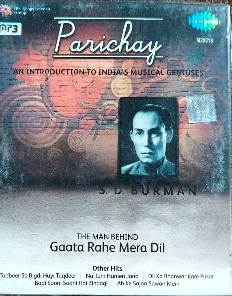 S.D. Burman – Parichay - An Introduction to India's Musical Geniuses S.D. Burman (2011) Bollywood OST Compilation Pre-Owned RP-Sanjiv Goenka Group - Saregama MP3 CD