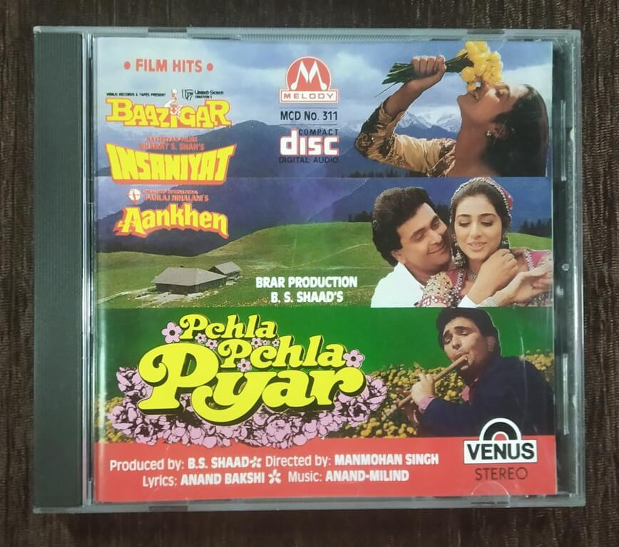 Pehla Pehla Pyar (1994) Anand-Milind Pre-Owned Melody Imported Audio CD