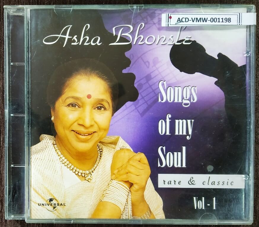 Asha Bhosle - Songs Of My Soul - Rare & Classic - Vol 1 (2000) Pre-Owned Universal Audio CD
