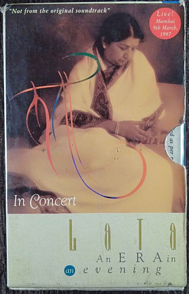 Lata - An Era In An Evening Concert 1 & 2 (1997) Pre-Owned Sony Music Double Audio Cassette