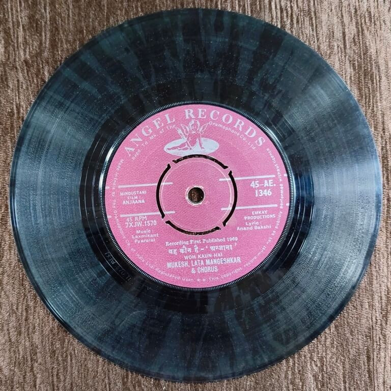 Anjaana (1969) Laxmikant-Pyarelal Pre-Owned Vinyl, 7" SP Record