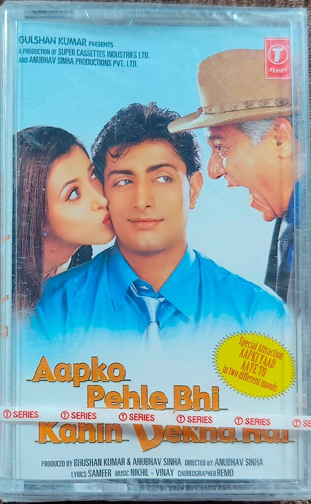 Aapko Pehle Bhi Kahin Dekha Hai (2002) Nikhil-Vinay Pre-Owned T-Series Audio Cassette